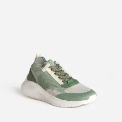 Texto Baskets^Tennis e mesh tricoté VERT