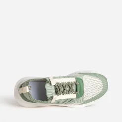 Texto Baskets^Tennis e mesh tricoté VERT