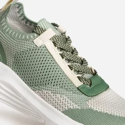 Texto Baskets^Tennis e mesh tricoté VERT