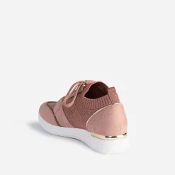 Eram Baskets^Tennis vieux tricotée ROSE