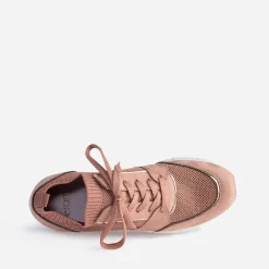 Eram Baskets^Tennis vieux tricotée ROSE