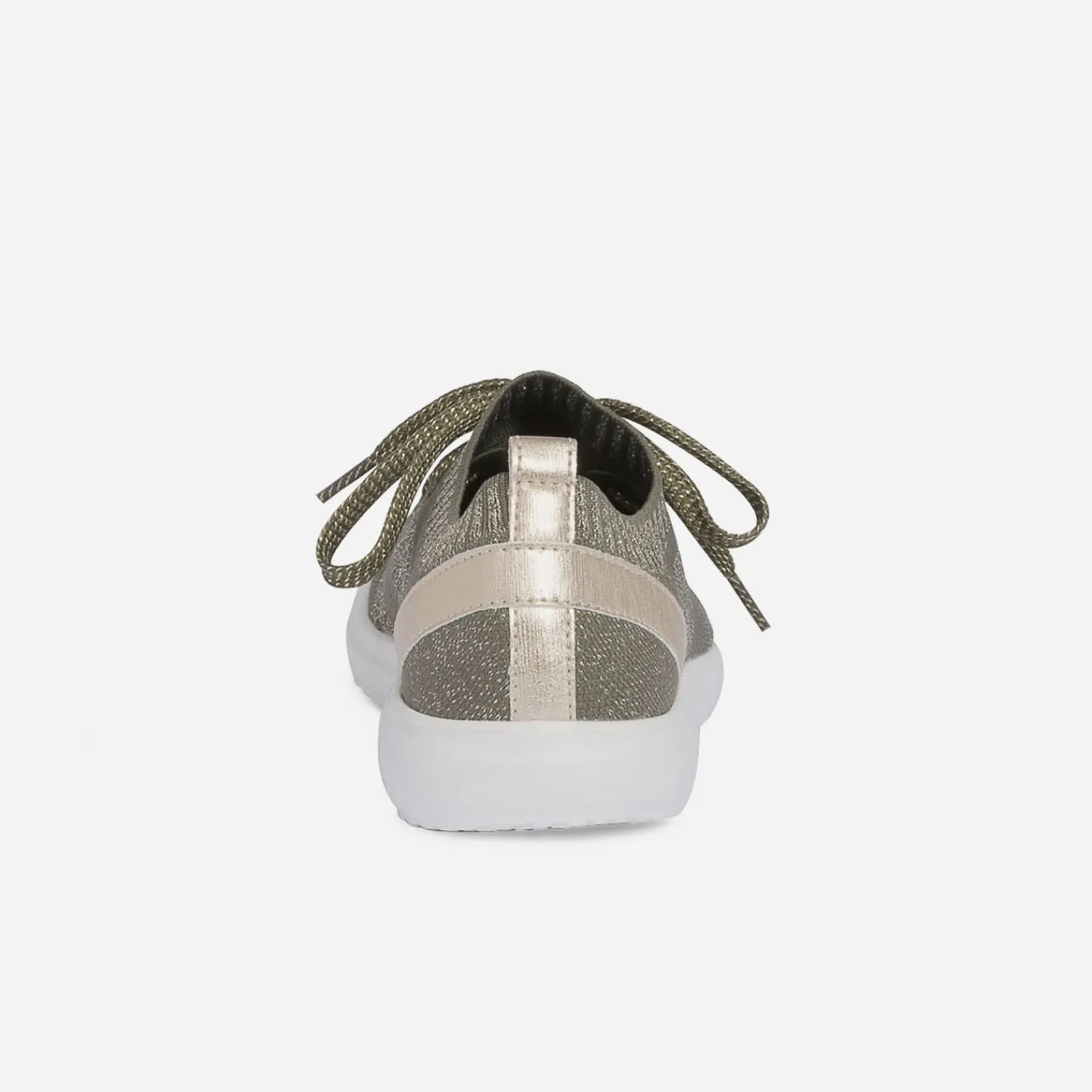 Eram Baskets^Tennis-chaussette et or tricotée KAKI