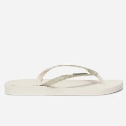 IPANEMA Mules/Tongs^Tong à brides pailletées BEIGE