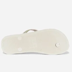 IPANEMA Mules/Tongs^Tong à brides pailletées BEIGE