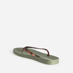 IPANEMA Mules/Tongs^Tong brides écaille KAKI