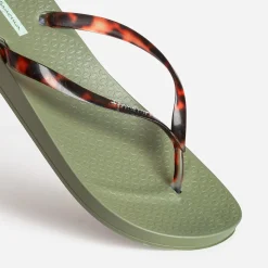 IPANEMA Mules/Tongs^Tong brides écaille KAKI