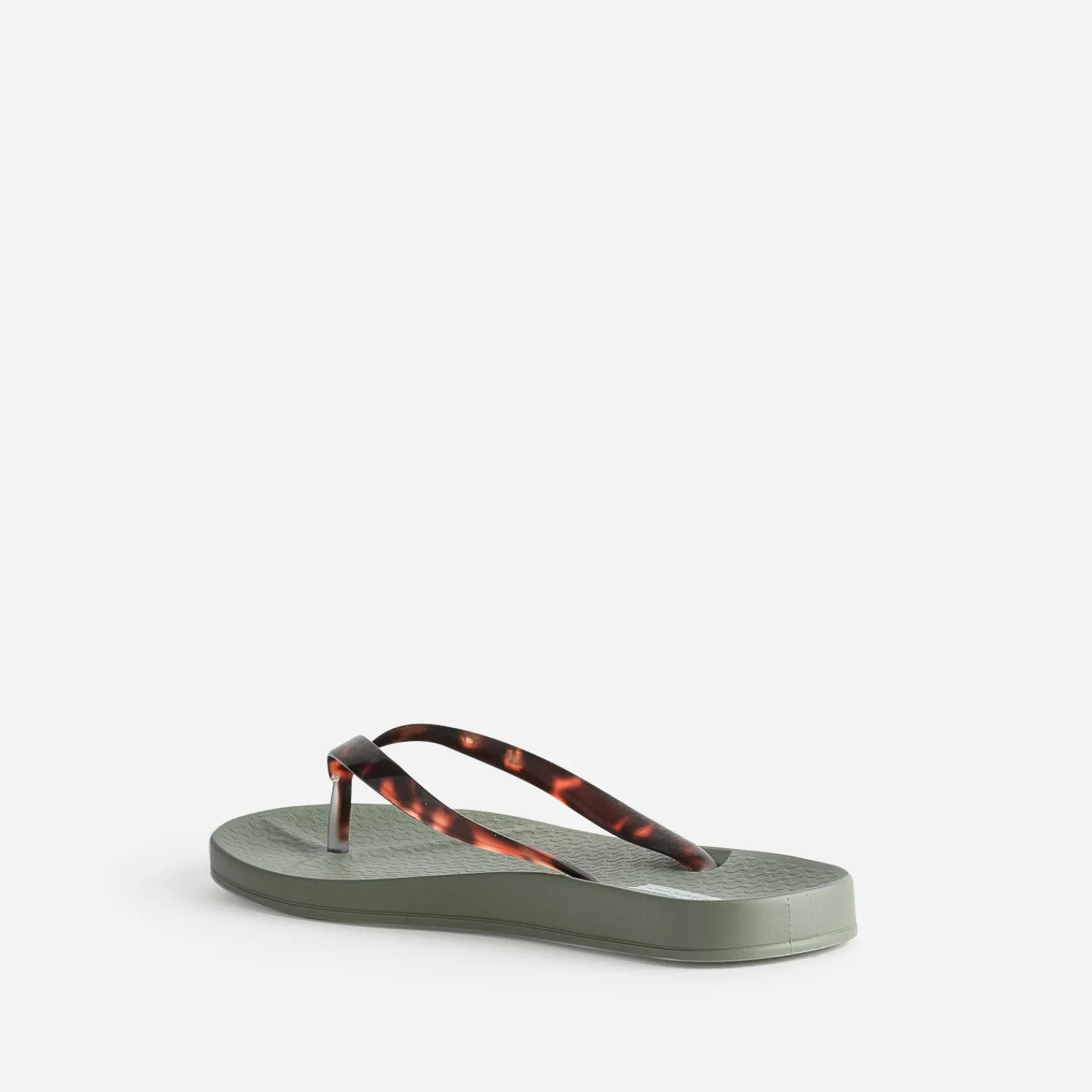 IPANEMA Mules/Tongs^Tong kaki brides façon écailles VERT