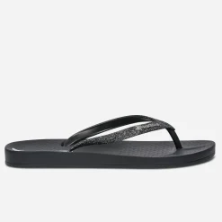 IPANEMA Mules/Tongs^Tong e à brides pailletées NOIR