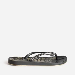 IPANEMA Mules/Tongs^Tong e imprimé tatouage NOIR