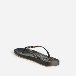 IPANEMA Mules/Tongs^Tong e imprimé tatouage NOIR