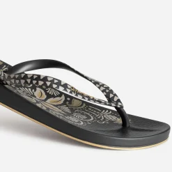 IPANEMA Mules/Tongs^Tong e imprimé tatouage NOIR