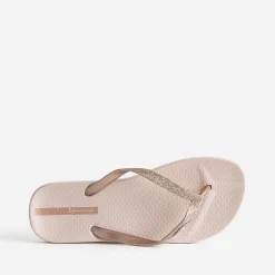 IPANEMA Mules/Tongs^Tong à brides pailletées ROSE