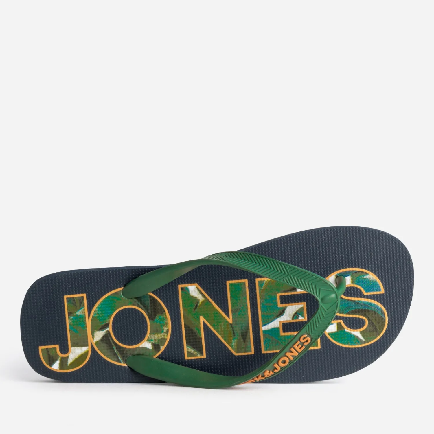Jack & Jones Nu-Pieds/Sandales^Tong JACK&JONES marine bride verte MULTICOLORE