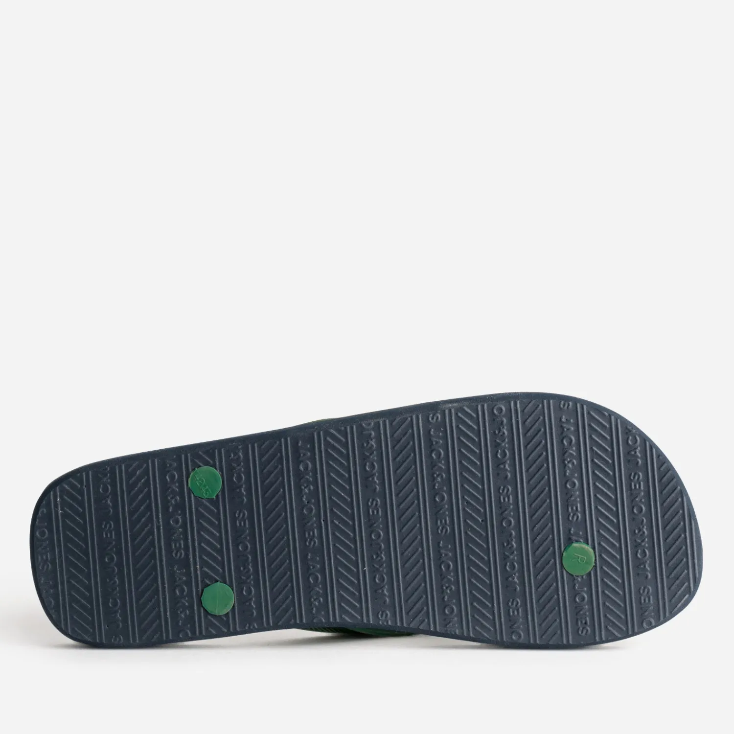 Jack & Jones Nu-Pieds/Sandales^Tong JACK&JONES marine bride verte MULTICOLORE