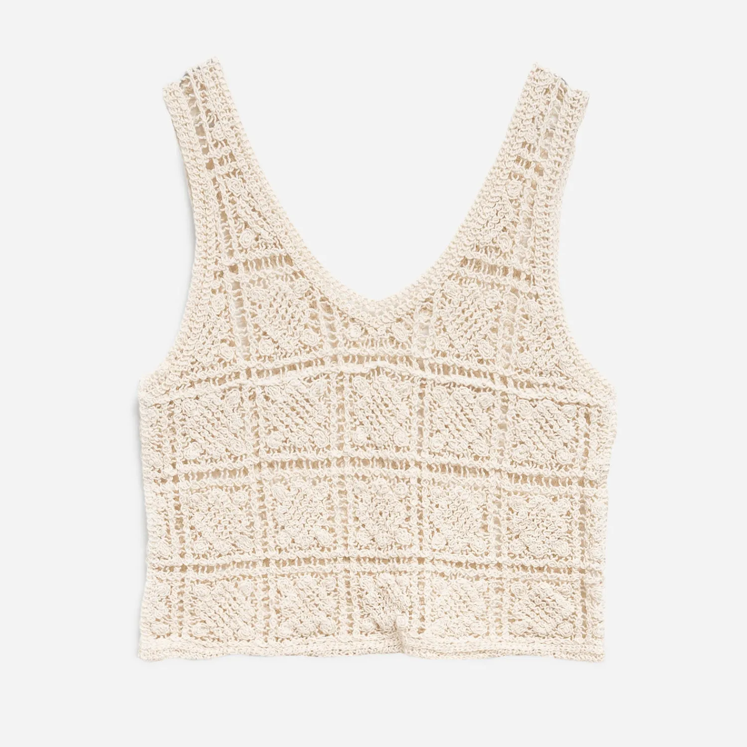Texto T-Shirts^T-shirt sans manches écru BEIGE