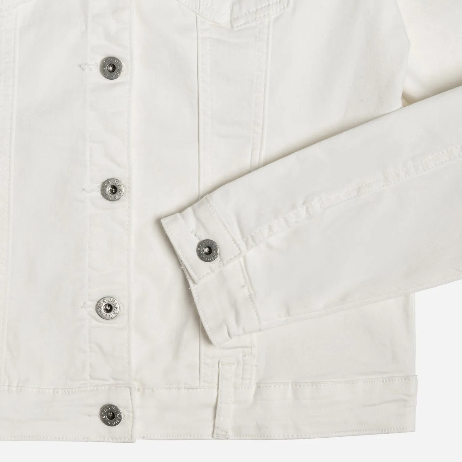 Texto Vestes & Gilets^Veste he en jean BLANC